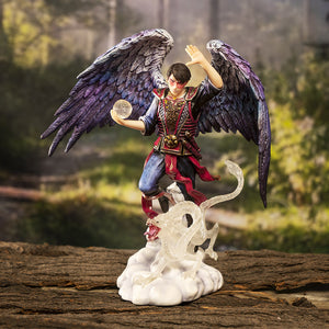 Air Elemental Wizard Figurine by Anne Stokes