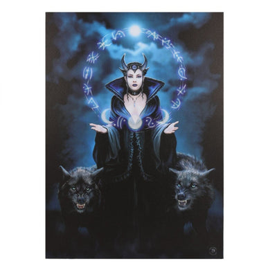 Moon Witch XLarge Canvas by Anne Stokes