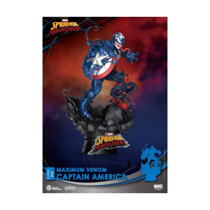 Marvel Diorama Stage - Maximum Venom Captain America