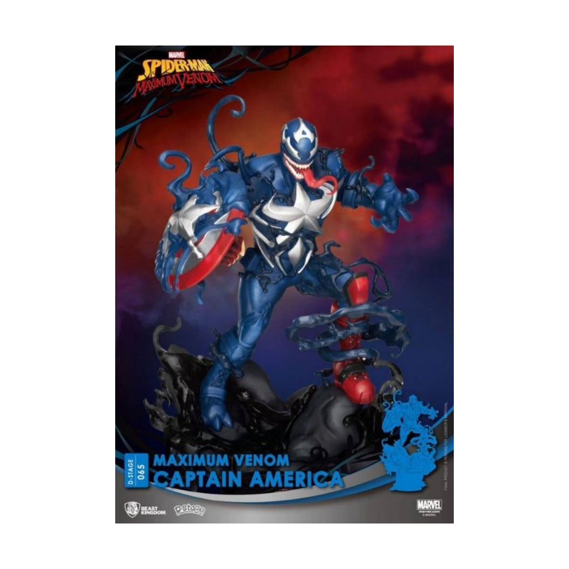 Marvel Diorama Stage - Maximum Venom Captain America