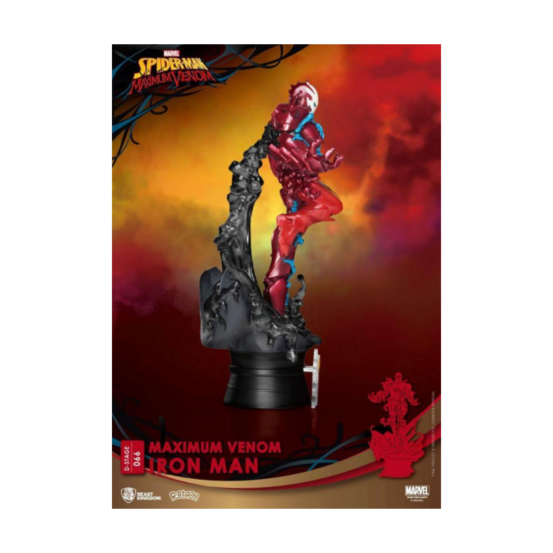 Marvel Diorama Stage - Maximum Venom Ironman
