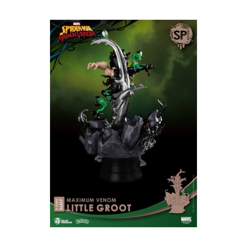 Marvel Diorama Stage - Maximum Venom Groot