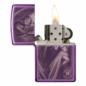 Zippo Lighter - Dance With Death by Anne Stokes