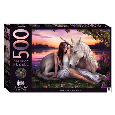 Pure Heart 500 Piece Jigsaw by Anne Stokes