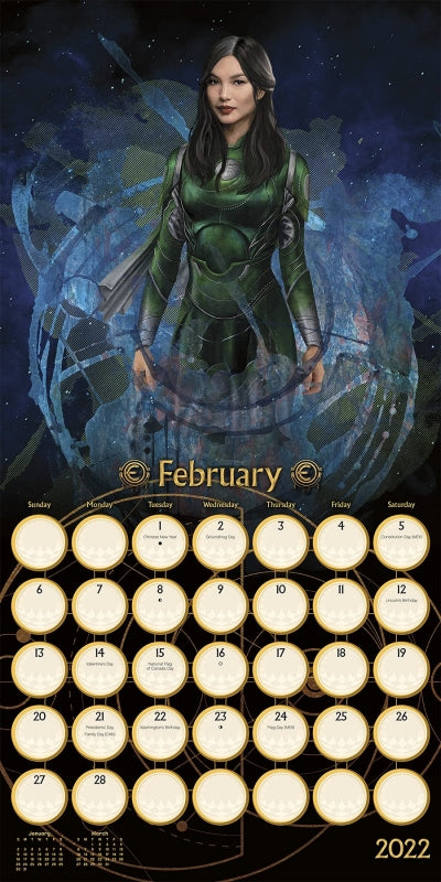 The Eternals - 2022 Square Wall Calendar