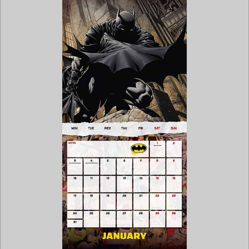 DC Comics - Batman 2022 Square Wall Calendar