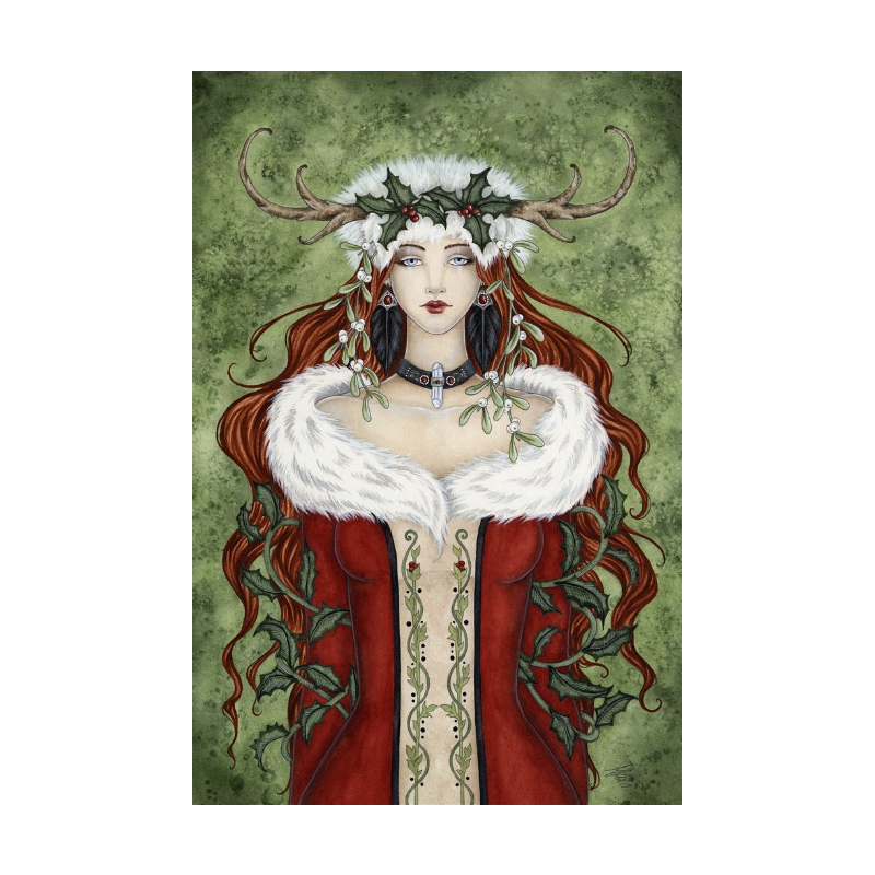 Winter Solstice Card by Amy Brown