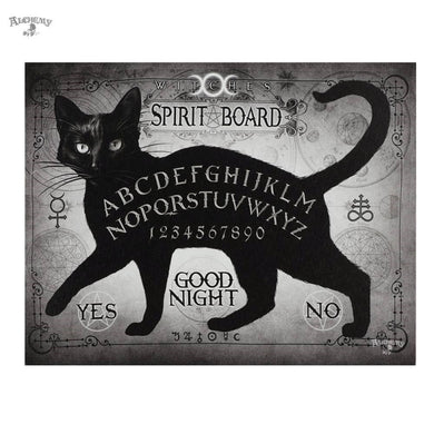 Black Cat Spirit Board Small Canvas Alchemy