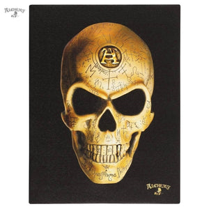 Omega Skull Small Canvas Alchemy