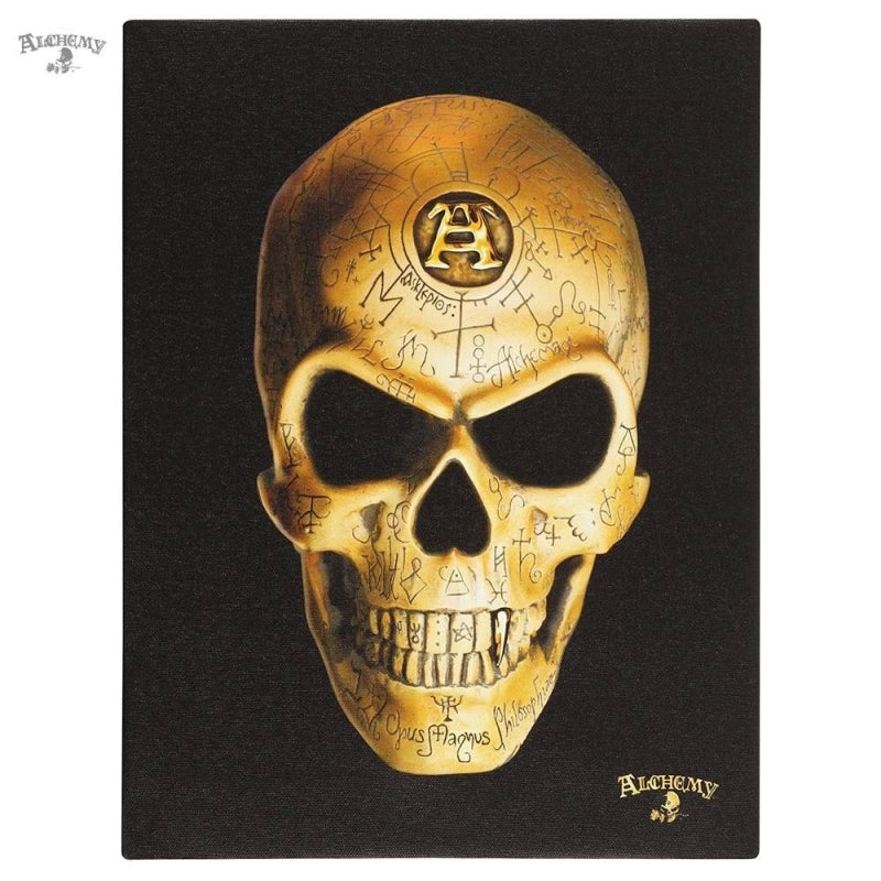 Omega Skull Small Canvas Alchemy