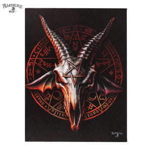 Baphomet Zisurru Small Canvas Alchemy