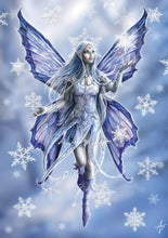 Yuletide Magic - Snowflake Fairy Card by Anne Stokes