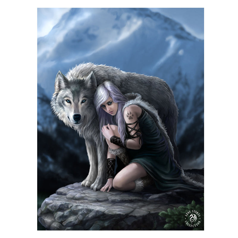 Protector - 3D Lenticular Print by Anne Stokes