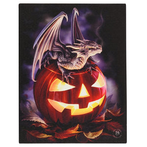 Trick Or Treat Small Canvas by Anne Stokes