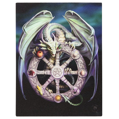 Wheel of the Year Small Canvas by Anne Stokes