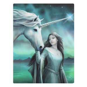 North Star Small Canvas by Anne Stokes