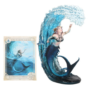 Water Elemental Sorceress Figurine by Anne Stokes
