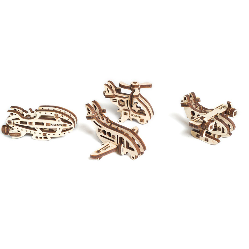 U-Fidgets-Planes - Set of 4 models