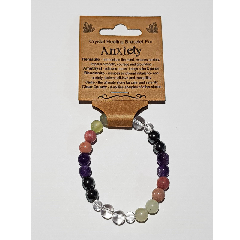 Crystal Healing Bracelet for ANXIETY
