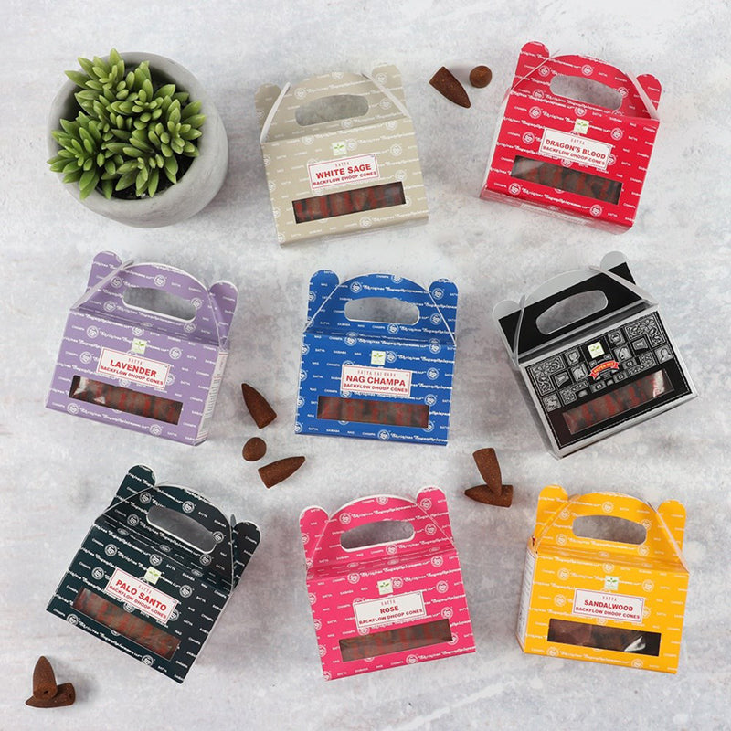 Satya Lavender Backflow Dhoop Cones