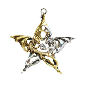 Draca Stella Pendant by Anne Stokes