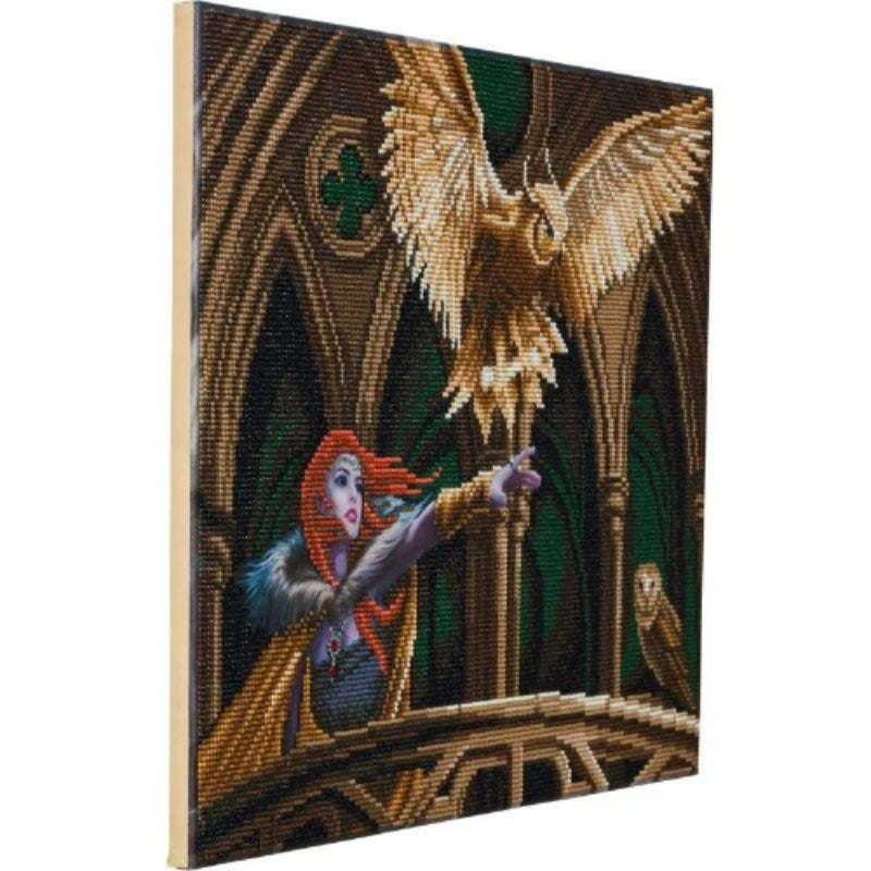 Owl Messenger Crystal Art Kit by Anne Stokes