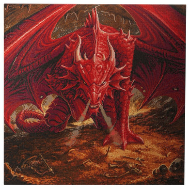 Dragons Lair Crystal Art Kit by Anne Stokes