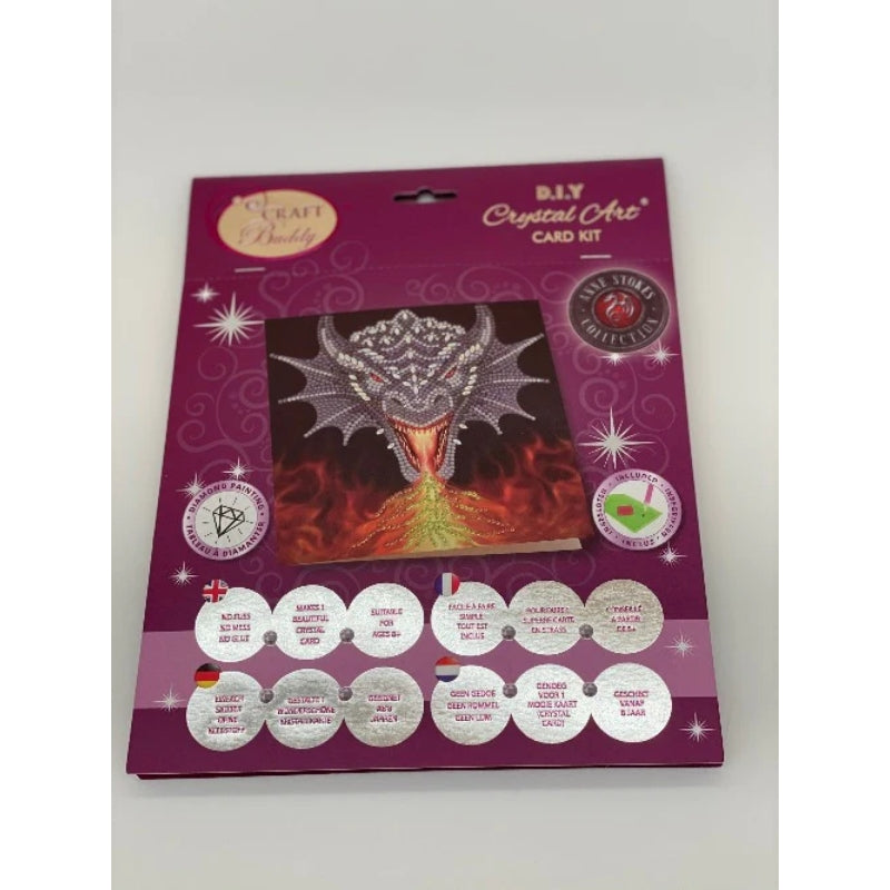 Starlight Gift Crystal Art Card Kit by Anne Stokes