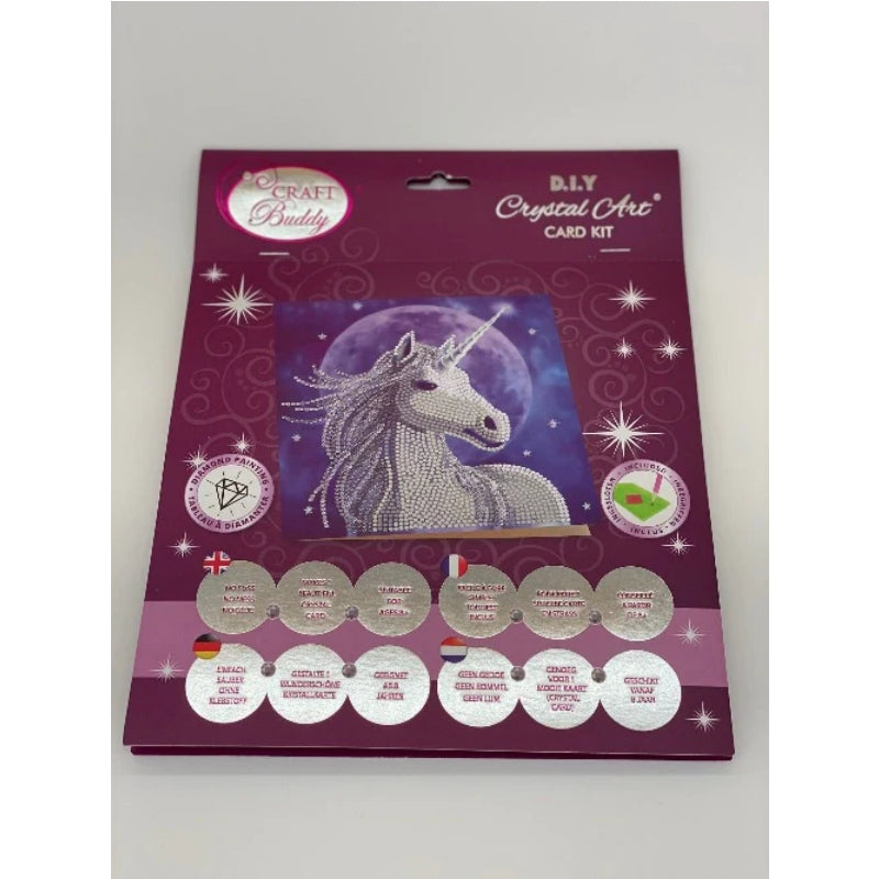 Starlight Gift Crystal Art Card Kit by Anne Stokes