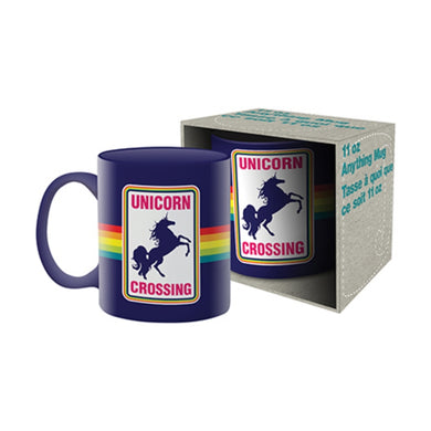 Unicorn Crossing Ceramic Mug