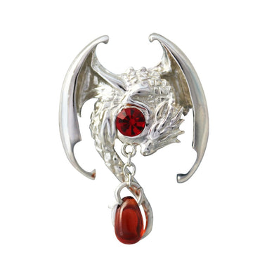 Mythical Companions - Fafnir Pendant by Anne Stokes