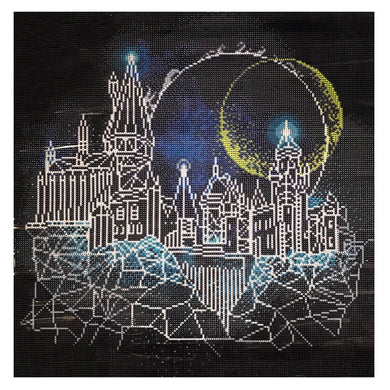 DIAMOND DOTZ - Harry Potter - Moon Over Hogwarts