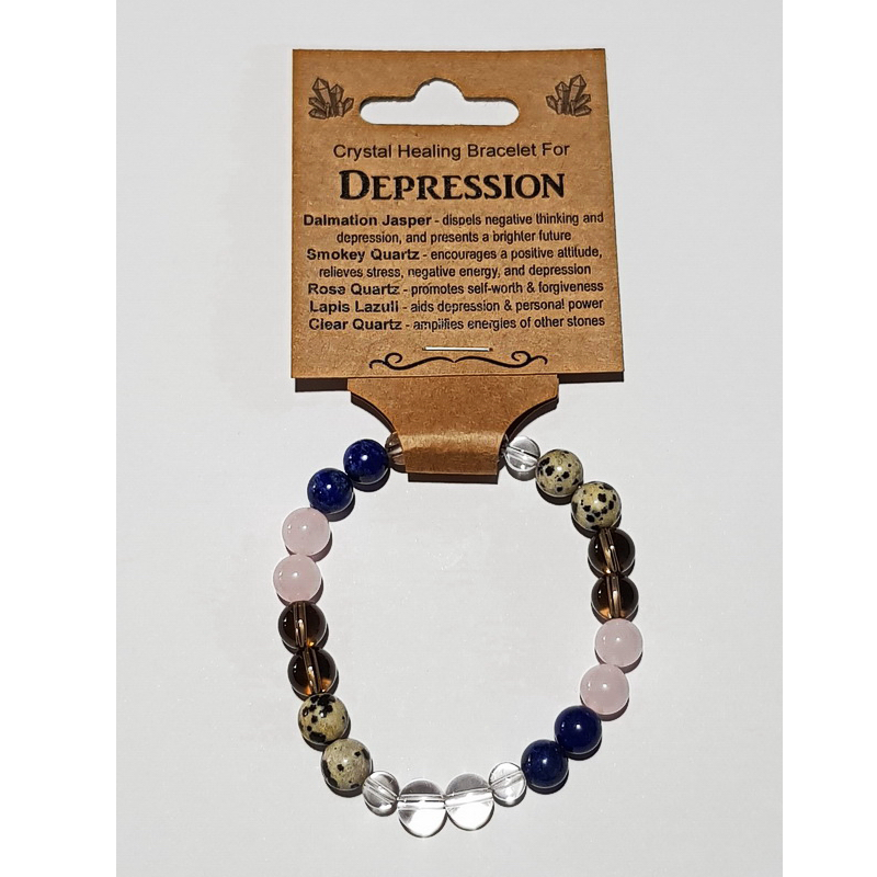Crystal Healing Bracelet for DEPRESSION