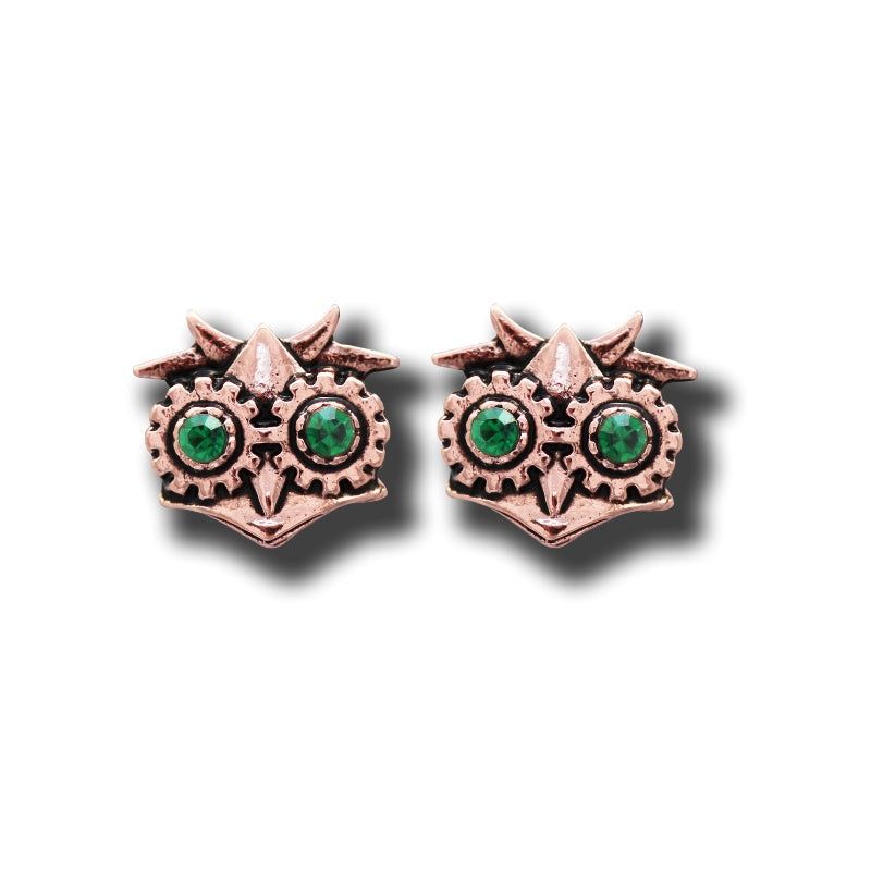 Aviamore Owl Earrings by Anne Stokes