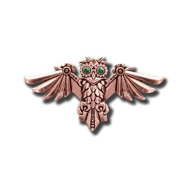 Aviamore Owl Broach by Anne Stokes