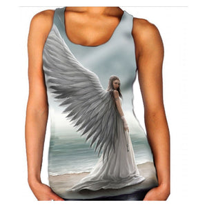 Spirit Guide Vest Top by Anne Stokes