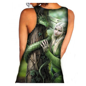 Kindred Spirits Vest Top by Anne Stokes