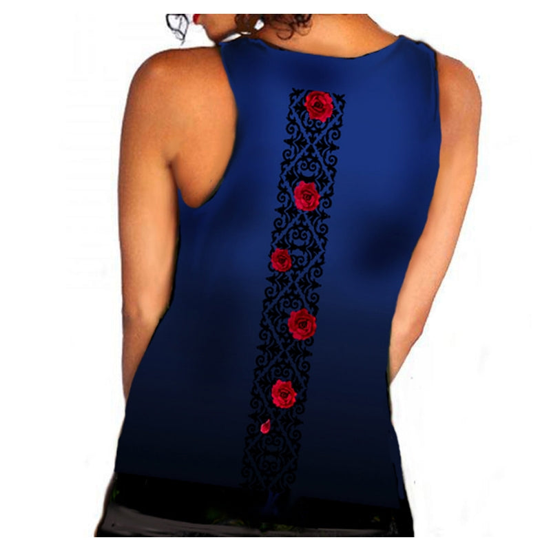 Rose Fairy Vest Top by Anne Stokes