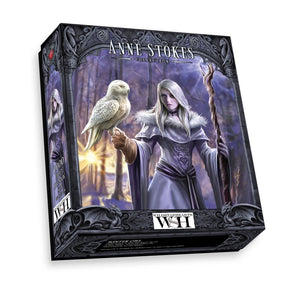 Winter Owl Limited Edition 1000 Puzzle by Anne Stokes