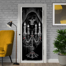 Candelabra Door Banner by Anne Stokes