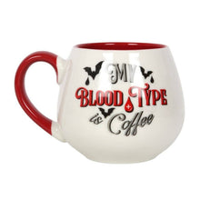 My Blood Type is Coffee - Rounded Coffee Mug