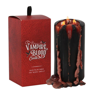 Victorian Vampire Large Pillar Candle
