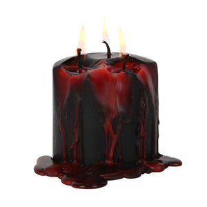 Victorian Vampire Small Pillar Candle