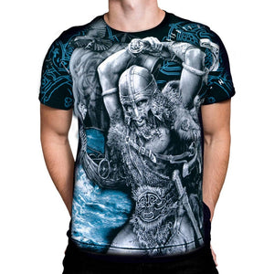 Aquila - VIKING ATTACK - Mens T-Shirt