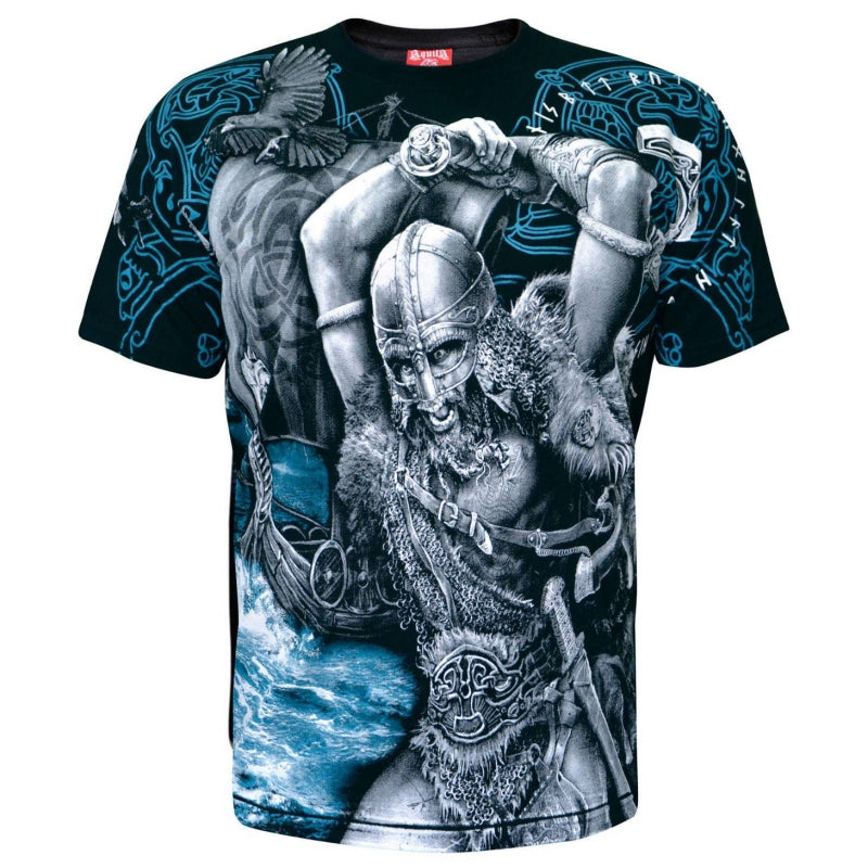 Aquila - VIKING ATTACK - Mens T-Shirt