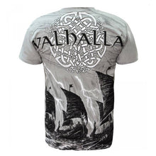 Aquila - VIKING VALHALLA - Mens Grey T-Shirt