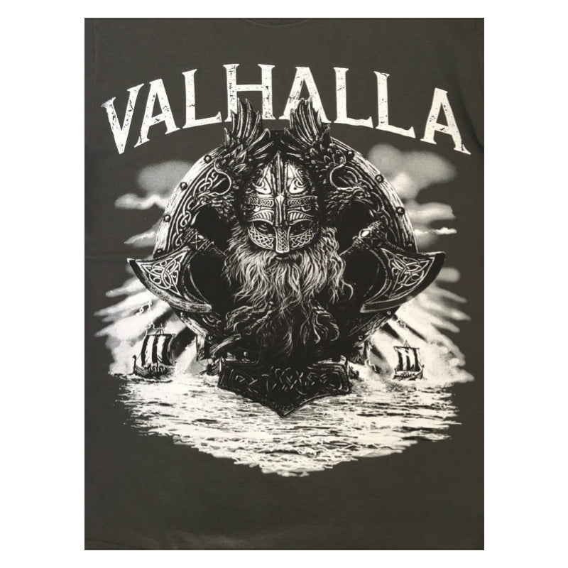 VIKING THUNDER - Mens Dark Grey T-Shirt