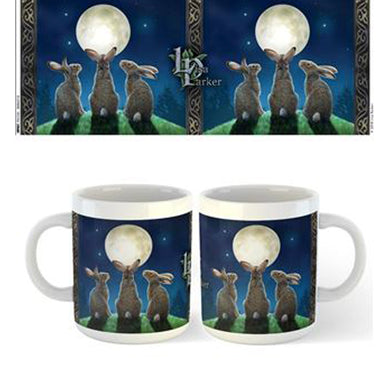 Moon Shadows Mug by Lisa Parker
