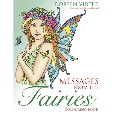 Messages From The Fairies Colouring Book by Doreen Virtue