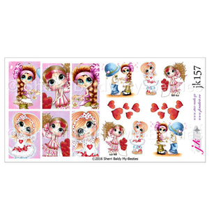 JK 157 SHERRI BALDY MY-BESTIES Nail Decals